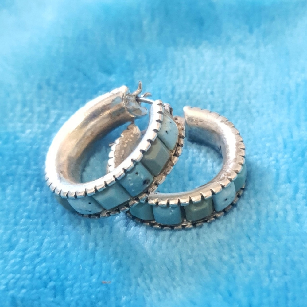 LC Hoop Earrings
